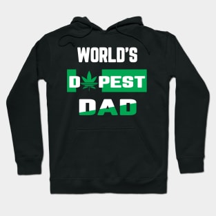 World's Dopest Dad t shirt Hoodie